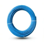 سلك نحاس مصمت احادى النواة معزول PVC 70º مقاس 1.5 مم² 450/750 فولت طول 300 قدم أزرق | شركة الفنار