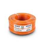 سلك نحاس مجدول مفرد 2 AWG مطلي قصدير، 1000 فولت، عزل PVC +105°C برتقالي، طول 500 قدم | شركة كابلات الشرقية للصناعة