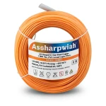 1/0 AWG 1C Stranded Tinned Copper Wire 1000 Vac, PVC Insulated +105°C Orange, 500ft | Asharqiyah Cables Company for Industry