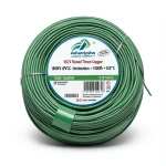 لفة سلك نحاس مجدول مطلي قصدير 18 AWG 1C جهد 1000 فولت عزل PVC +105°C اخضر، 2500 قدم | شركة كابلات الشرقية للصناعة