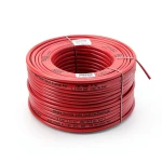 سلك نحاس مصمت احادى النواة معزول PVC 70º مقاس 1.5 مم² 450/750 فولت طول 300 قدم لون احمر | شركة الفنار