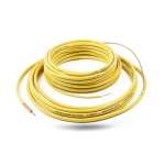 سلك نحاس مصمت احادى النواة معزول PVC 70º مقاس 1.5 مم² 450/750 فولت الطول 300 قدم أصفر | شركة الفنار