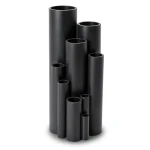 مواسير بلاستيك HDPE ضغط 16 بار PE 80 مقاس 63 ملم سمك 7.1 ملم لون اسود