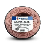 سلك كهرباء 8 AWG نحاس مجدول جهد 600 فولت عزل PVC +105°C اسود | شركة كابلات الشرقية للصناعة