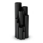 أنابيب بولي إيثيلين عالي الكثافة ضغط 6 بار [PE 80] قطر خارجي 355 mm سمك 16.2 mm لون أسود