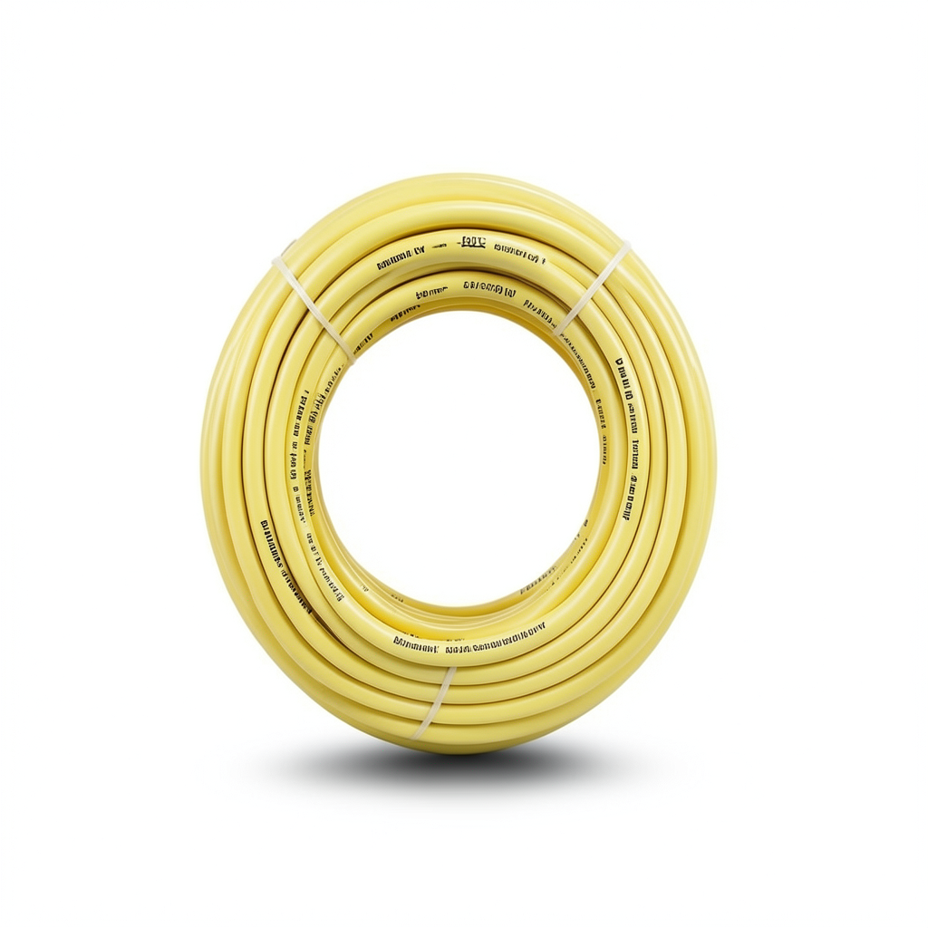 سلك نحاس مصمت مقاوم للحراره احادى النواة معزول بمادة PVC 90º مقاس 2.5 مم² 450/750 فولت طول 300 قدم لون أصفر | شركة الفنار