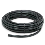 أنابيب بلاستيكية HDPE ضغط 6.3 بار PE 100، قطر خارجي 63 مم، سمك 2.5 مم، أسود