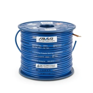 لفة سلك نحاس شعر CU/PVC مقاس 120mm2، 450/750 فولت، أزرق | شركة كابلات جدة
