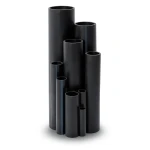 أنابيب بلاستيك HDPE ضغط 16 بار PE 100 مقاس 315 مم سمك 28.6 مم لون أسود