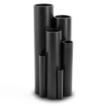 مواسير بلاستيك HDPE ضغط 16 بار PE 80 مقاس 110 ملم سمك 12.3 ملم لون اسود