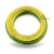 Heat Resistant Single Core Solid Copper Cable PVC 90 ºC 2.5 mm² 450/750 Volt 300 Feet Yellow with Green | Al Fanar - Image 1
