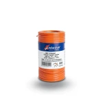 سلك نحاس مجدول مطلي قصدير 4 AWG 1C، جهد 1000 فولت، عزل PVC +105°C، برتقالي، طول 500 قدم | شركة كابلات الشرقية للصناعة