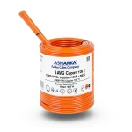 سلك مفرد نحاس مجدول 3 AWG مطلي قصدير 1000 فولت عزل PVC +105°C برتقالي 500 قدم | شركة كابلات الشرقية للصناعة