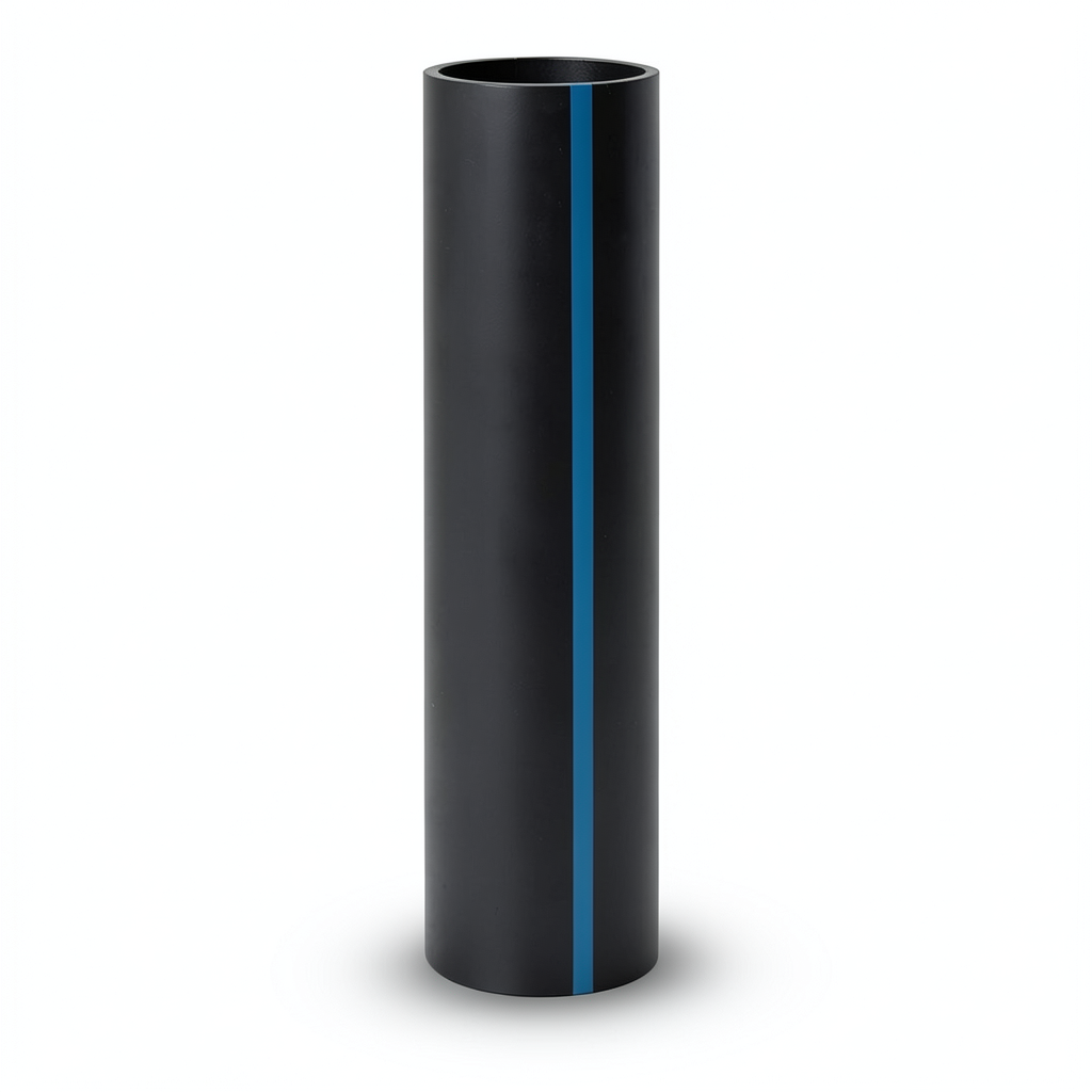أنابيب بولي إيثيلين عالي الكثافة ضغط 6 بار [PE 80] قطر خارجي 355 mm سمك 16.2 mm لون أسود