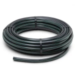 HDPE Plastic Pipe Pressure 6.3 Bar PE 100 Size 50 mm Thickness 2 mm Black