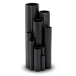 مواسير HDPE ضغط 6 بار PE 80 قطر خارجي 450 mm سمك 20.5 mm لون أسود
