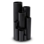 HDPE Plastic Pipe PN 16 Bar PE 100 Size 280 mm Thickness 25.4 mm Black