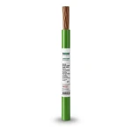 50mm2 Single Core Flexible Wire CU/PVC, 450/750V, Green Color | Jeddah Cables Company
