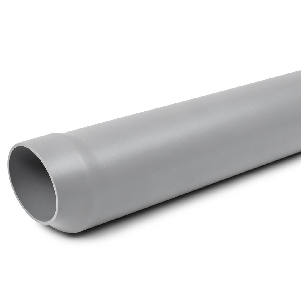 UPVC Plastic Pipe PN 315 psi Size 1 1/4 inch Thickness 3.60 mm Grey Color