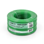 سلك نحاس مجدول مفرد 12 AWG مطلي قصدير 1000 فولت عزل PVC +105°C أخضر طول 2500 قدم | شركة كابلات الشرقية للصناعة
