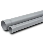 أنابيب UPVC ضغط 315 psi مقاس 2 1/2 إنش سماكة 6.07 مم لون رمادي