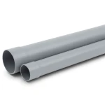 أنابيب بلاستيك UPVC ضغط 315 psi مقاس 3 إنش سمك 7.37 مم لون رمادي