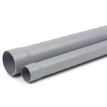 أنابيب بلاستيك UPVC ضغط 315 psi مقاس 6 إنش سماكة 13.97 مم لون رمادي