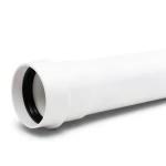 أنابيب بلاستيك UPVC ضغط 2 بار كلاس 1، مقاس 110 مم، سماكة 1.8 مم، لون أبيض