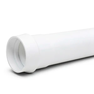 UPVC Pipes PN 2 Bar Class 1, Size 225 mm, Thickness 1.8 mm, White Color