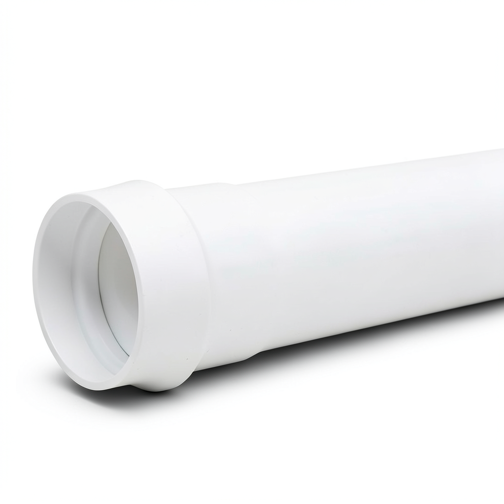 UPVC Pipes PN 2 Bar Class 1, Size 225 mm, Thickness 1.8 mm, White Color