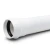 UPVC Plastic Pipe PN 2 Bar Class 1, Size 140 mm, Thickness 1.8 mm, White - Image 1