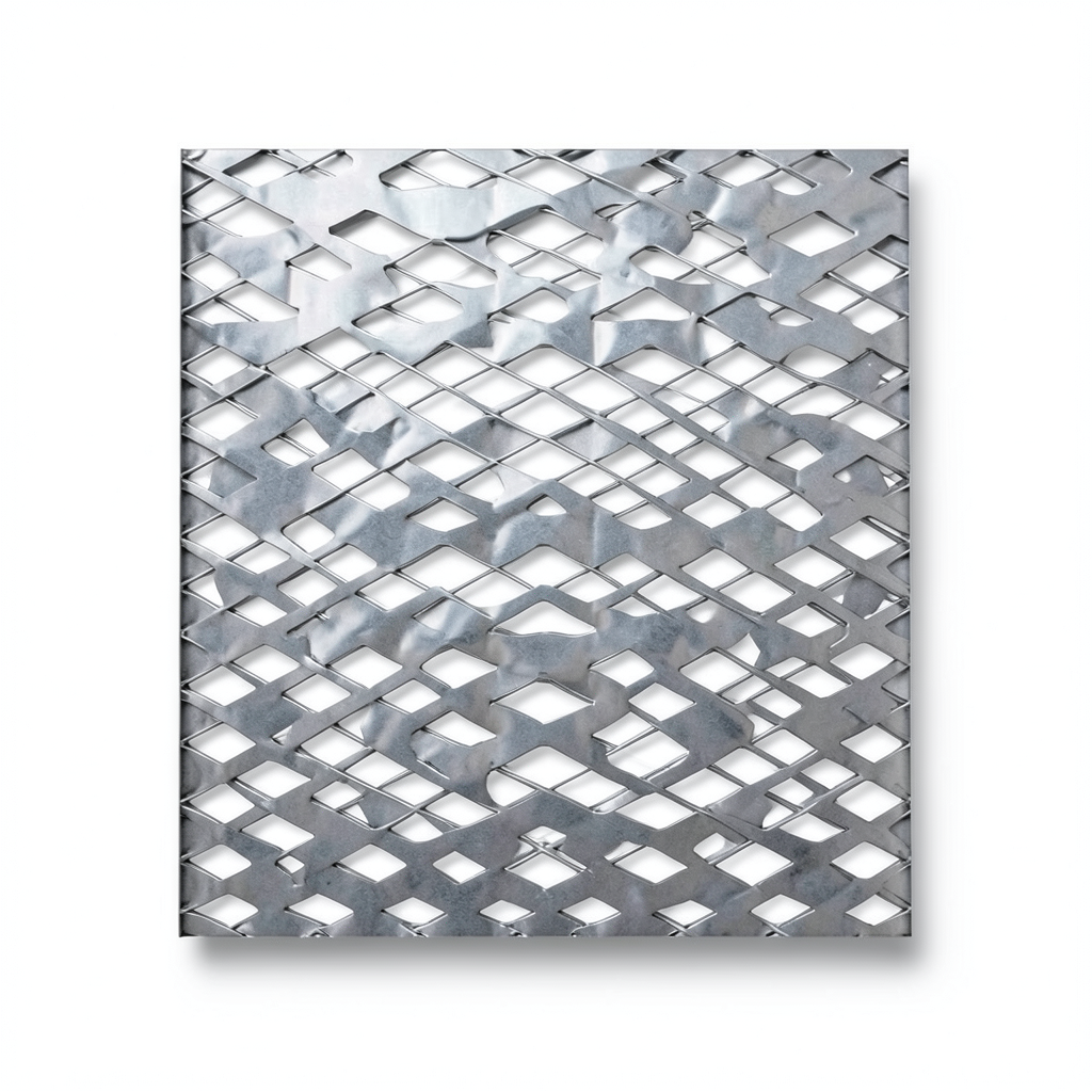 Hot Rolled Expanded Metal Mesh 2.8 mm Wire Diameter, 2.44 M Width, 3 M Length
