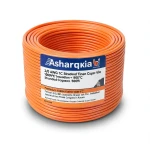 سلك مفرد نحاس مجدول 3/0 AWG مطلي قصدير 1000 فولت عزل PVC +105°C برتقالي طول 500 قدم | شركة كابلات الشرقية للصناعة