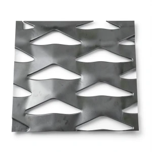 Hot Rolled Expanded Metal Sheet 2.8 mm Thickness, 2.44×6 m, Memari Design