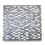 Hot Rolled Expanded Metal Mesh Memari Design 3 mm Wire Diameter 2.44 M Width 1 M Length