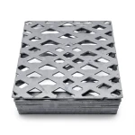 Hot Rolled Expanded Mesh Memari Form Wire Diameter 3 mm Size 2.44×3 M
