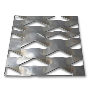 Hot Rolled Expanded Metal Sheet Flattened 3 mm Thickness 2.44×6 m Memari Form