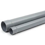 أنابيب بلاستيك UPVC ضغط 315 psi مقاس 1/2 إنش سمك 2.08 ملم لون رمادي