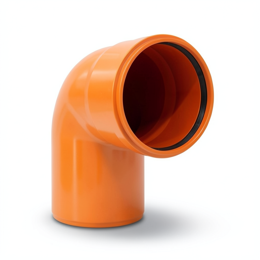 UPVC Elbow 87° Non Pressure Size 50 mm Orange