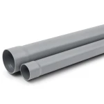 أنابيب بلاستيك UPVC ضغط 315 psi مقاس 1/2 1 إنش سماكة 4.09 ملم لون رمادي