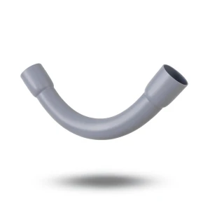 UPVC Elbow Long Bend Size 32 mm Gray