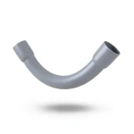 UPVC Long Bend Size 90 mm Gray