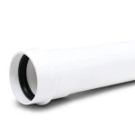 أنابيب بلاستيك UPVC ضغط 2 بار كلاس 1، مقاس 140 مم، سماكة 1.8 مم، لون أبيض
