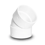 UPVC Elbow 45° 1 1/4 Inch White Color