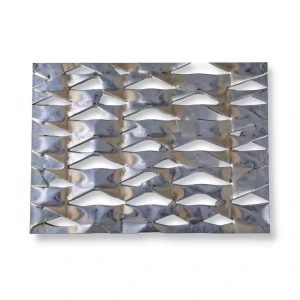 سلك شبك معدني ممدد (بقلاوه) حديد مدرفل على الساخن شكل معماري تخانة 3.8 mm مقاس 1.22×5 متر