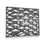 Hot Rolled Expanded Metal Mesh Memari Shape 3 mm Thickness 2.44×2 m
