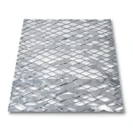 Hot Rolled Expanded Metal Mesh 2.8 mm Wire Diameter, 2.44 M Width, 3 M Length