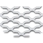 Hot Rolled Expanded Sheet Mozakhraf Design 1.2 mm Thickness 1.22 M Width 4 M Length