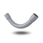 كوع كهرباء UPVC مقاس 110 مم لون رمادي