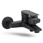 Automatic Shower Mixer Black Brass, China